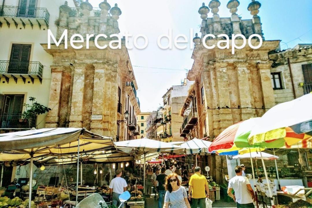 Ferienwohnung Casa Centro Storico O Capu Palermo Exterior foto