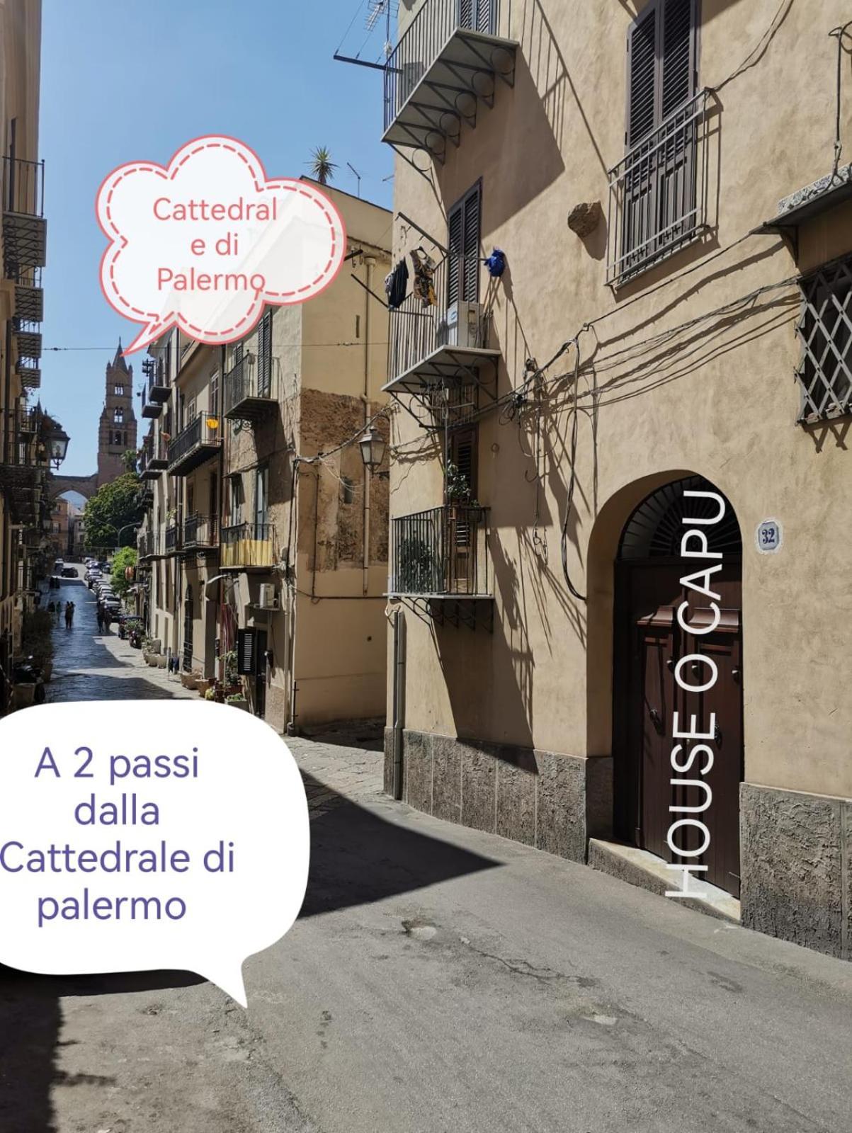 Ferienwohnung Casa Centro Storico O Capu Palermo Exterior foto